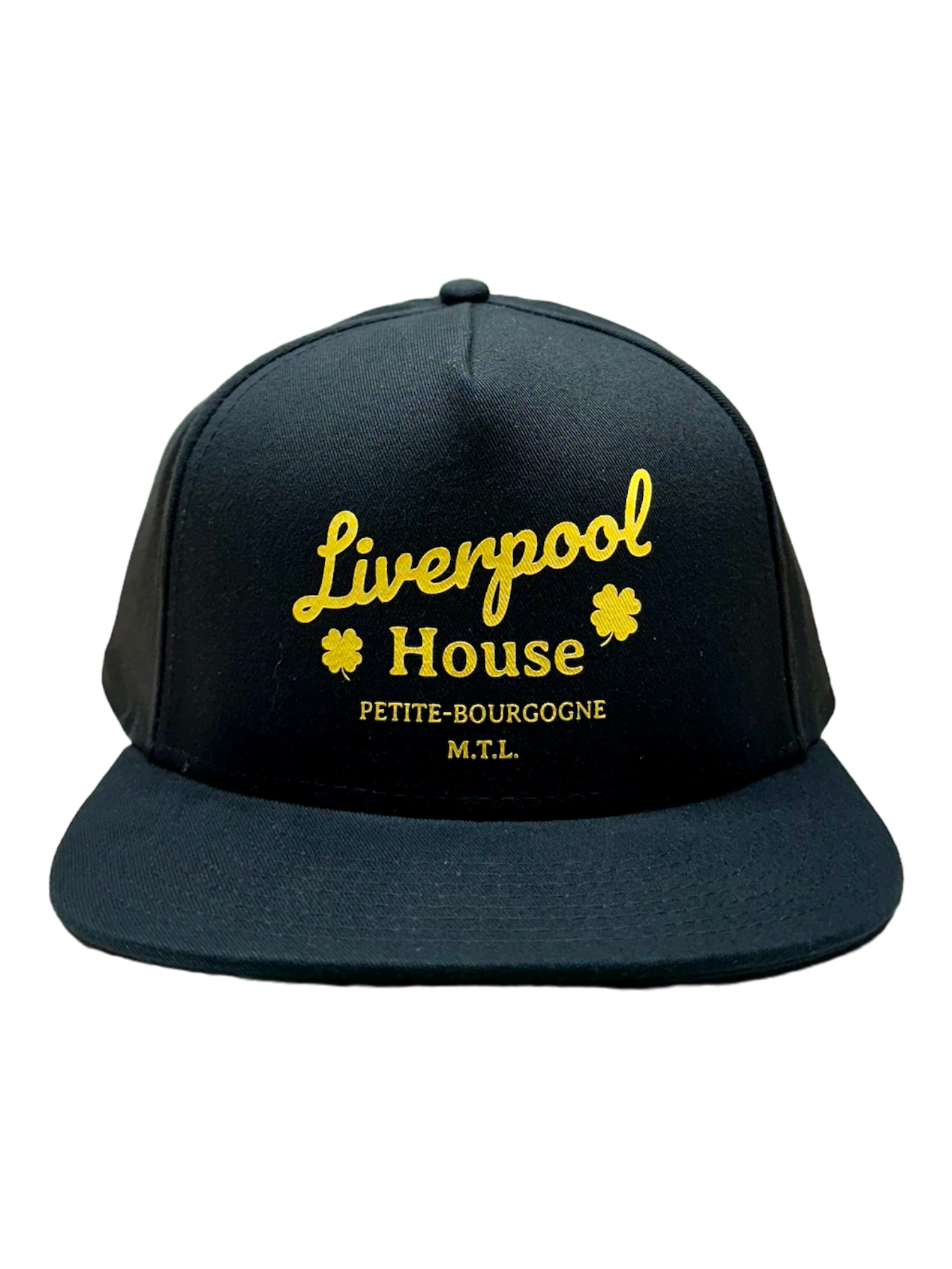 Liverpool House Cap in black