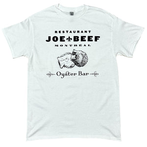 Joe Beef Oyster Bar Tee White